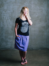 Load image into Gallery viewer, Knee Length Macabi Skirt
