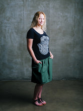 Load image into Gallery viewer, Knee Length Macabi Skirt
